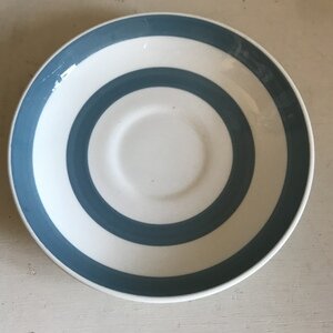 Crown Lynn Blue Band saucer
