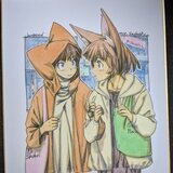 山本アヒル サイン色紙 | B.B Museum | MUUSEO 838477