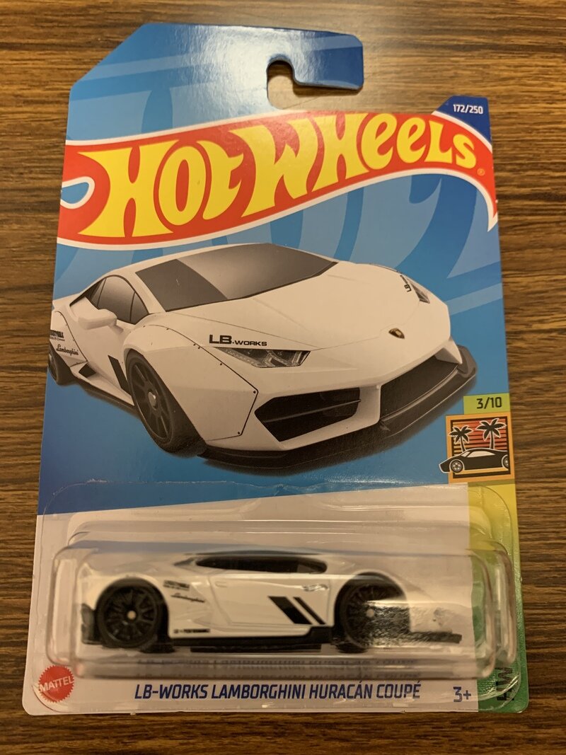 hotwheels LB-WORKS LOMBORGHINI HURAKAN COUPE