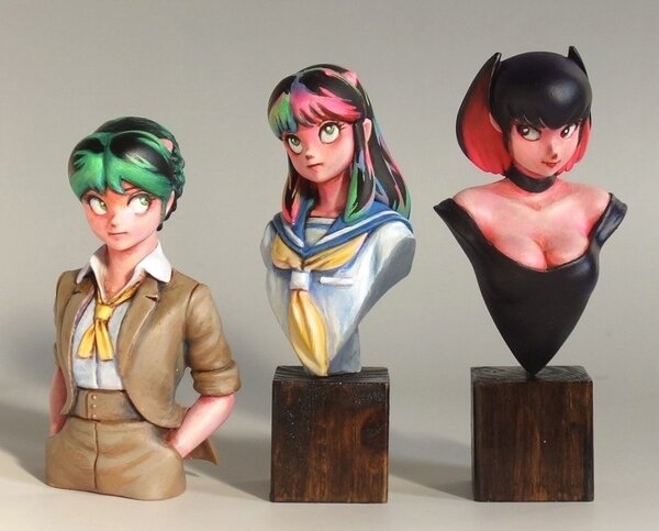 うる星やつら胸像 ラム2種 クラマ | myhkb00 Museum | MUUSEO