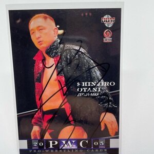 大谷晋二郎　直筆サインカード