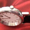 BVLGARI　Amphitheatre 　Platina   case  　  with    quatz    movement