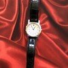 BVLGARI　Amphitheatre 　Platina   case  　  with    quatz    movement