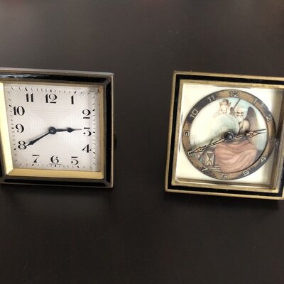 Desk　Clock　　Artdeco   ２題