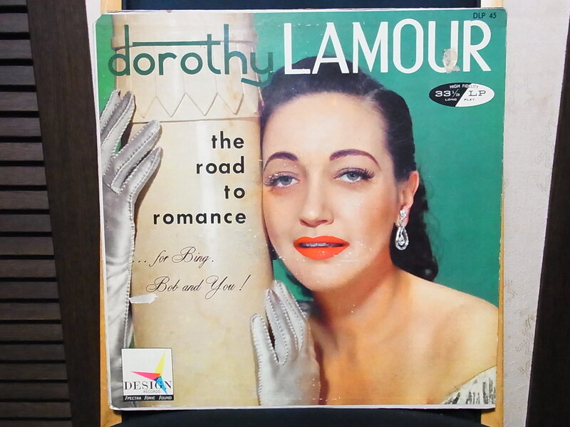 DOROTHY  LAMOUR  ;  THE  ROAD  TO  ROMANCE  /  DESIGN  DLP  45