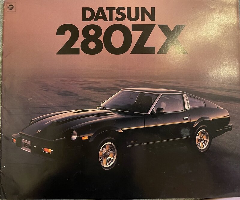 ダットサン280ZX 欧州向けカタログ