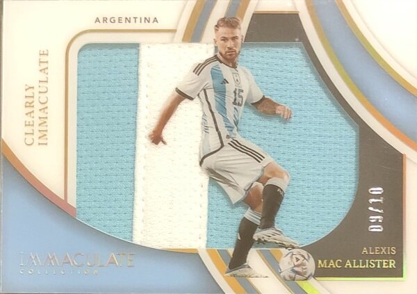 2022-23 ALEXIS MAC ALLISTER 35/49 PANINI IMMACULATE