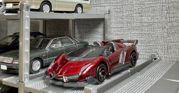 【2025秋冬新作】 非売品ミニカープルバックカーコーヒー景品ランボルギーニGT-R 007 ミニカー