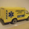 MAJORETTE (FRANCE) IVECO DAILY AMBULANCE ”AMBULANCE EMERGENCY MEDICAL SERVICE 144” (CHINA MADE)