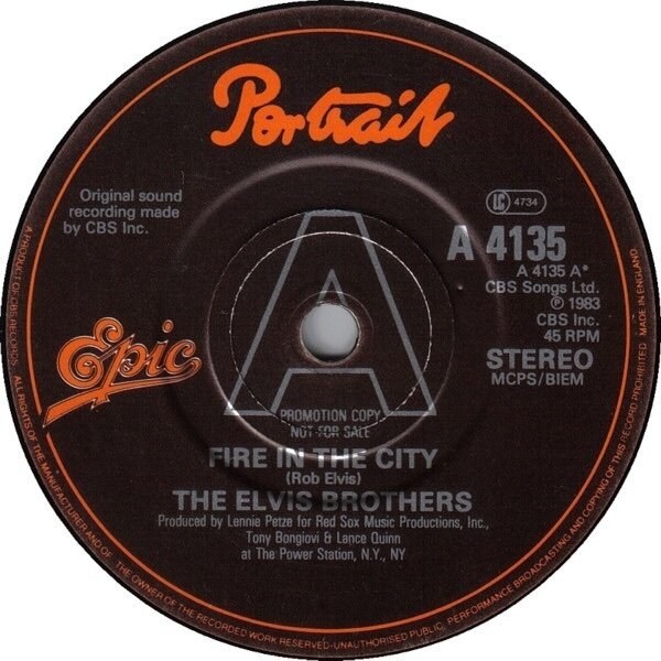 The Elvis Brothers – Fire In The City