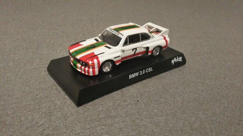 (KYOSHO)BMW・3.0CSL(サーキットの狼 隼人ピーターソン)