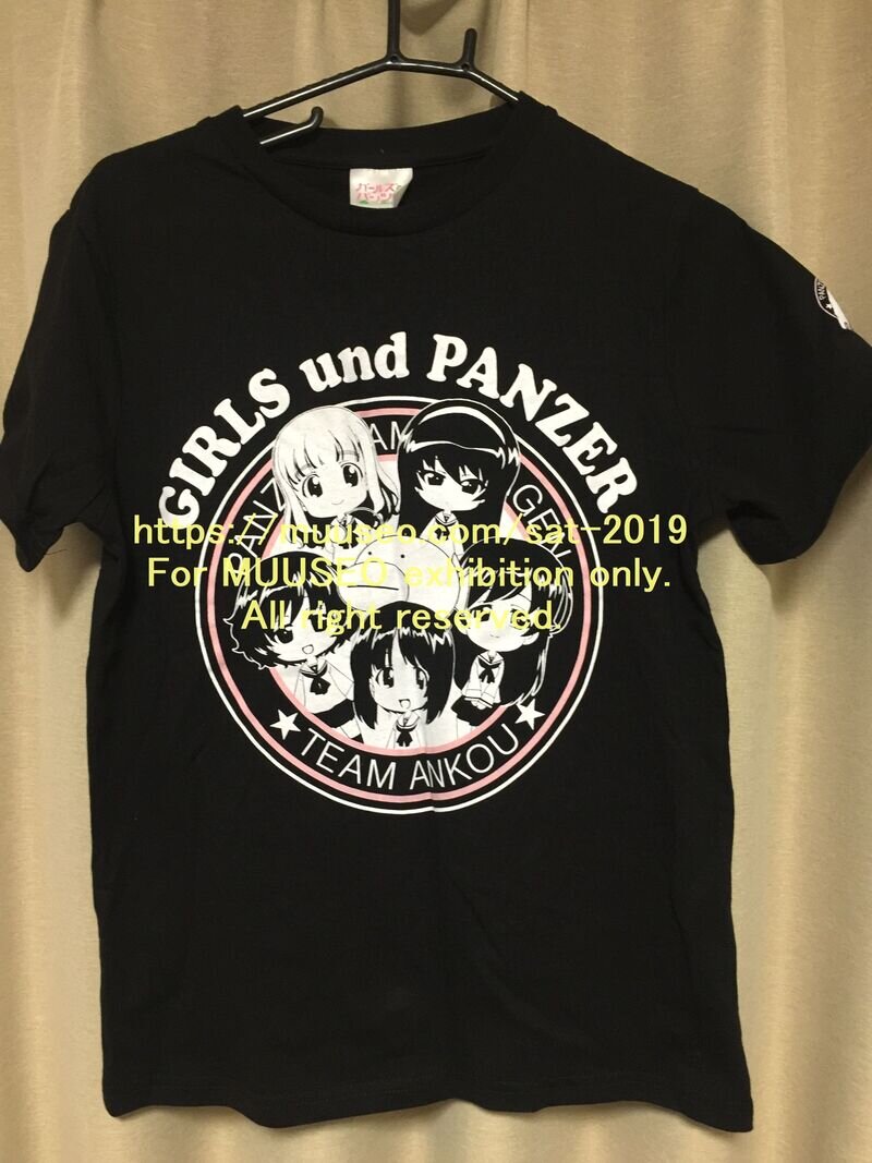 しまむらコラボ「ガールズ&パンツァー 」あんこうチームのTシャツです。