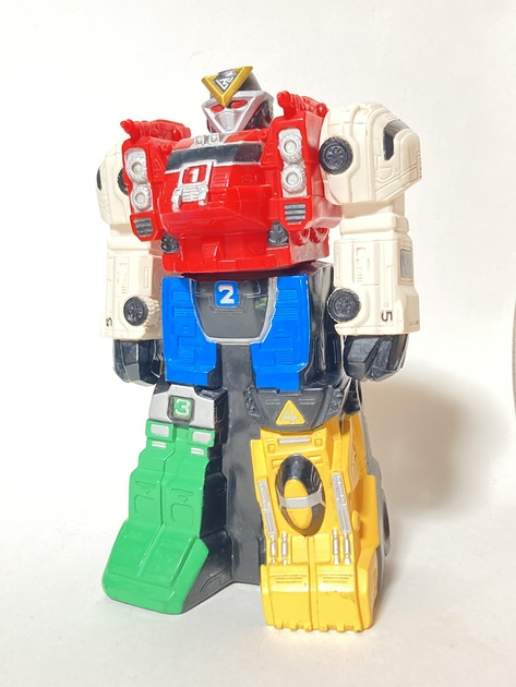 ソフビフィギュア 激走戦隊カーレンジャー RVロボ こども