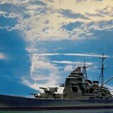 1/700 日本海軍 重巡洋艦 鳥海 展示中 in Museum of