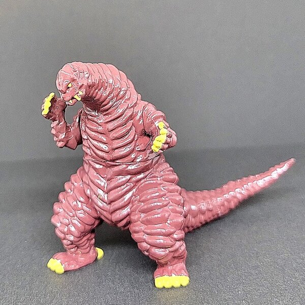 ウルトラ怪獣ソフビ パワードレッドキング雌雄 リペイント完成品