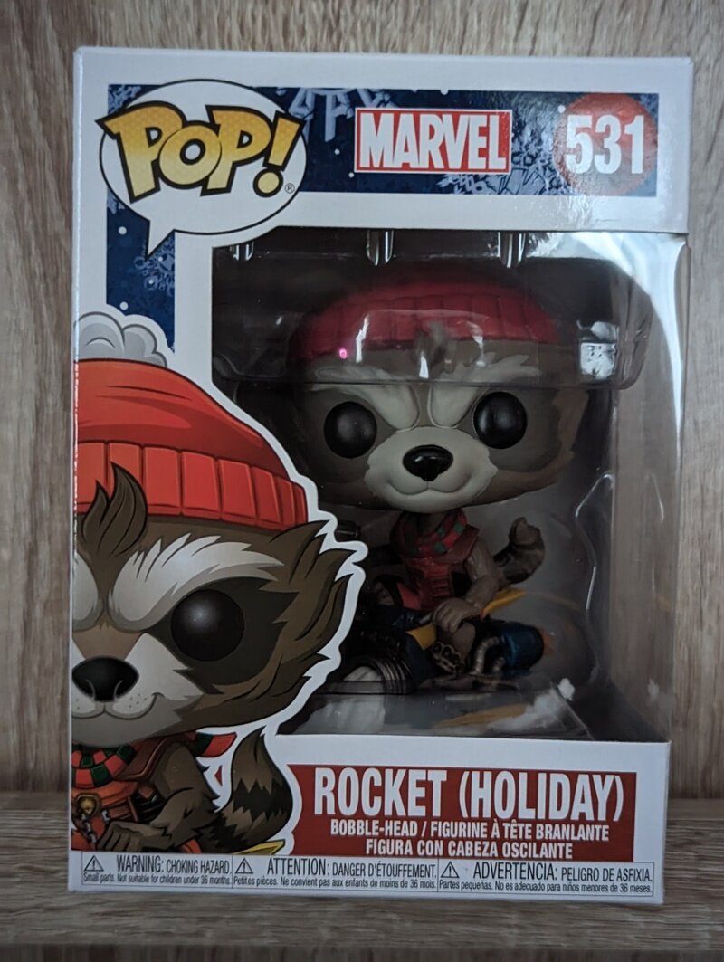 Funko POP! Marvel「ロケット」(HOLIDAY)