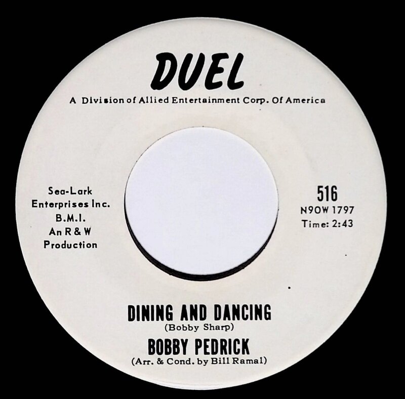 BOBBY PEDRICK / DINING AND DANCING