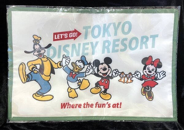ディズニーランド スーベニアランチョンマット4枚 瑞々し