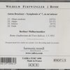 Furtwängler à Rome 　： Bruckner /Symhony No.7