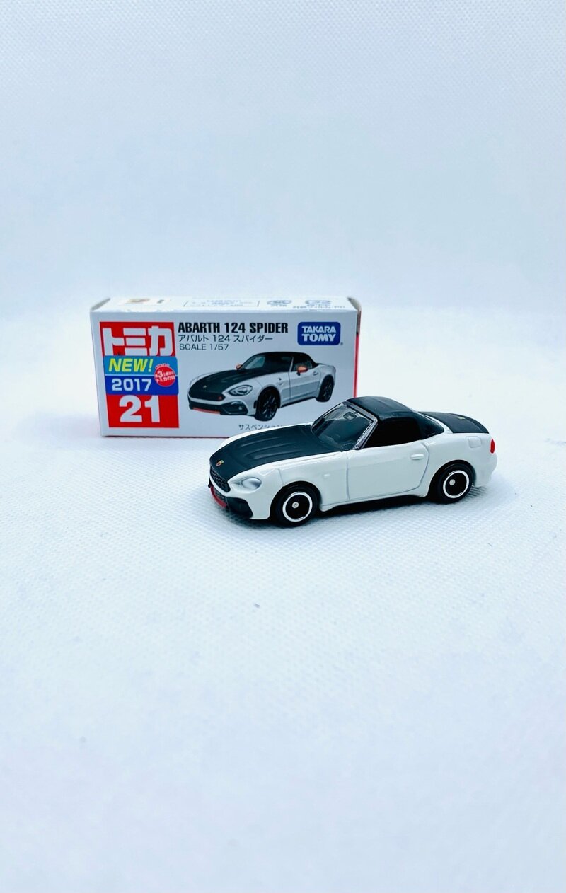 21 アバルト 124 スパイダー