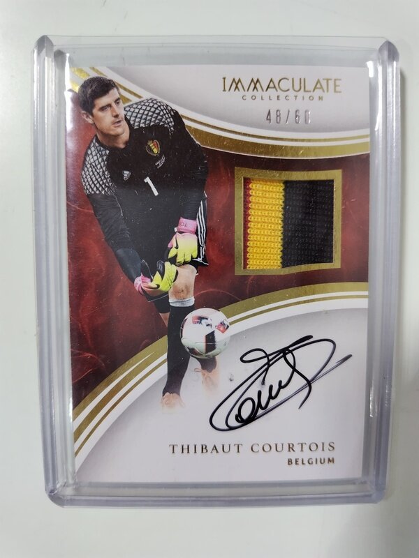 ジャージナンバー 2020-21 Panini クルトワ 直筆サインカード ジャージナンバー 2020-21 Panini クルトワ 直筆サインカード