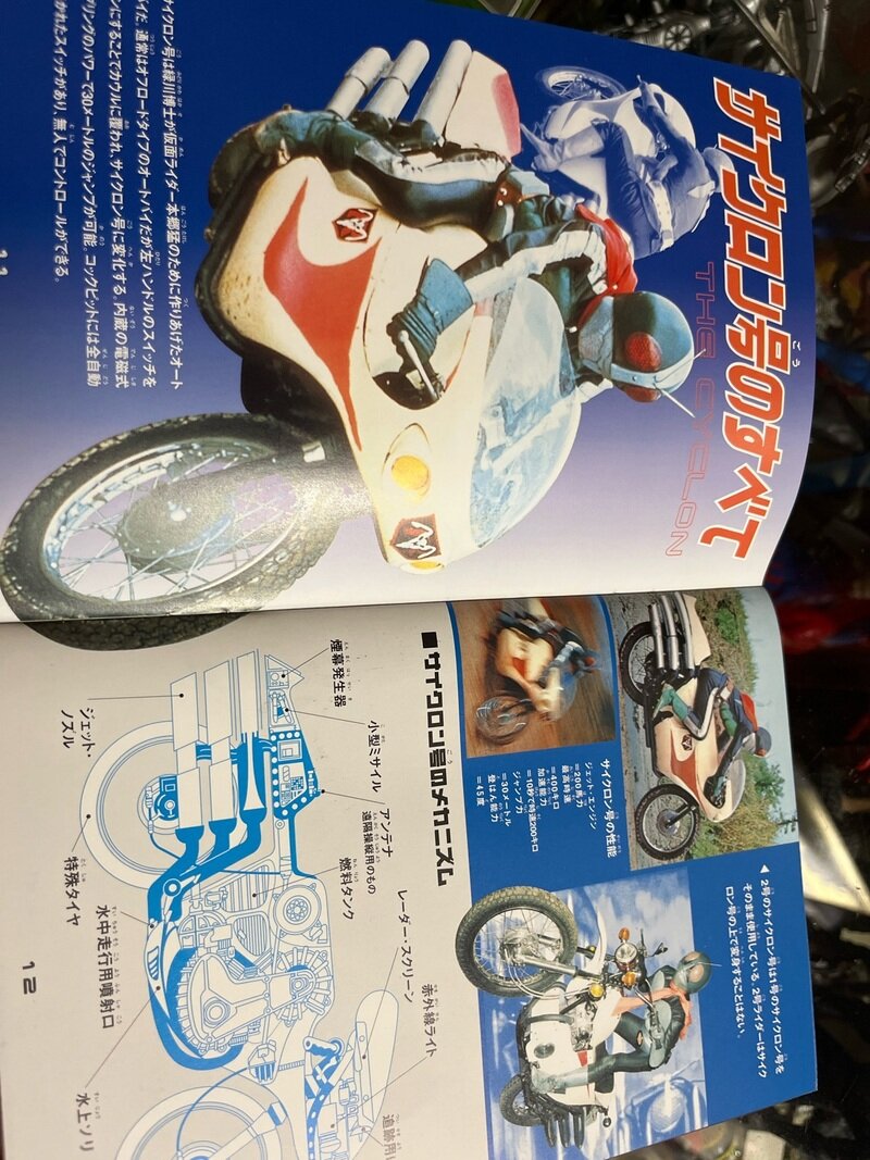 ライダースペシャルブックの中身