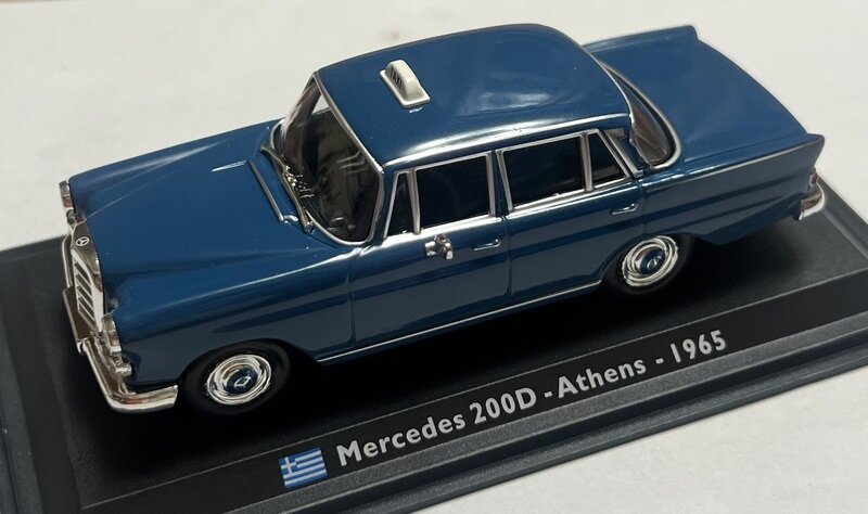 レオ　メルセデスベンツ200D タクシー　アテネ　1965