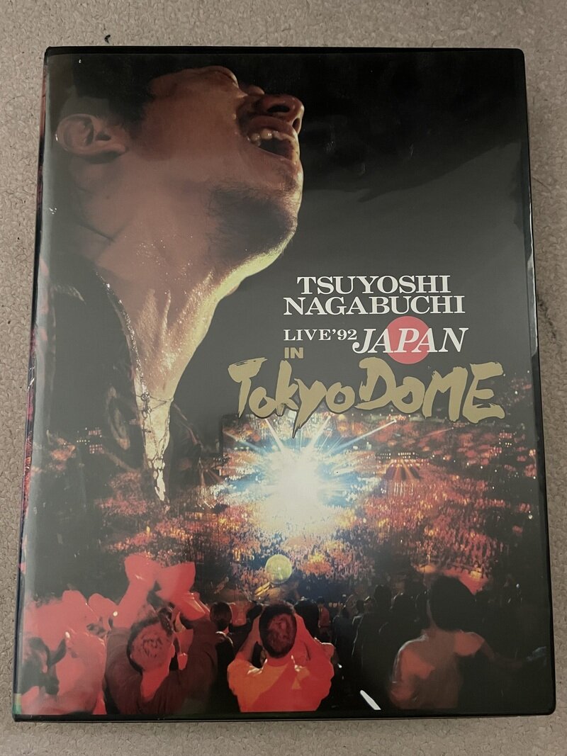 TSUYOSHI NAGABUCHI LIVE '92 JAPAN IN Tokyo DOME