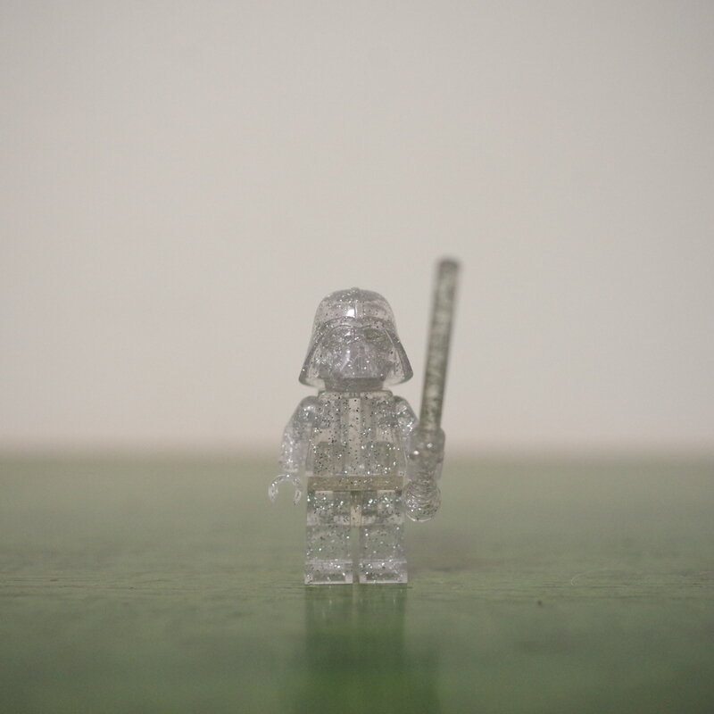 LEGO グリッタートランスクリア ミニフィギュア