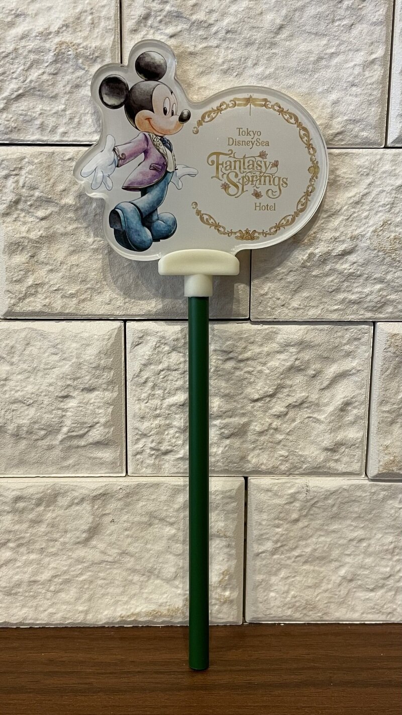 2024年6月6日 東京ディズニーシー・ファンタジースプリングスホテル フラワーアレンジメント グランドシャトー限定フラワーピック