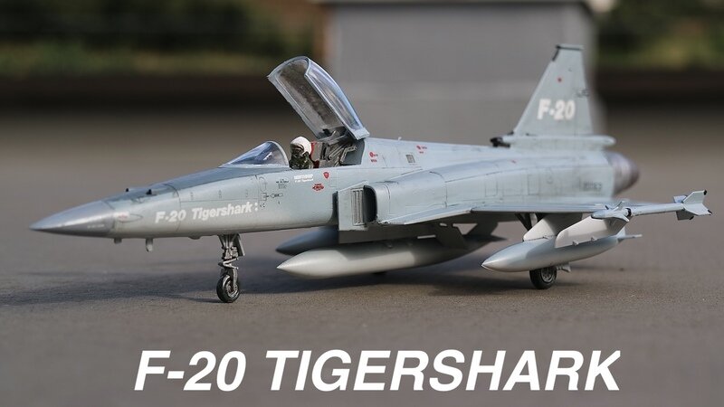 F-20 タイガーシャーク（ハセガワ1/72）