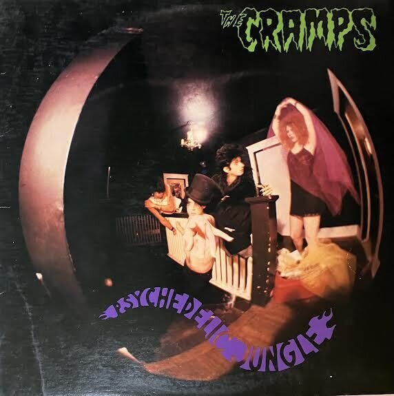 THE CRAMPS / PSYCHEDERLIC JUNGLE -  I.R.S RECORDS SP70016 U.S 1981