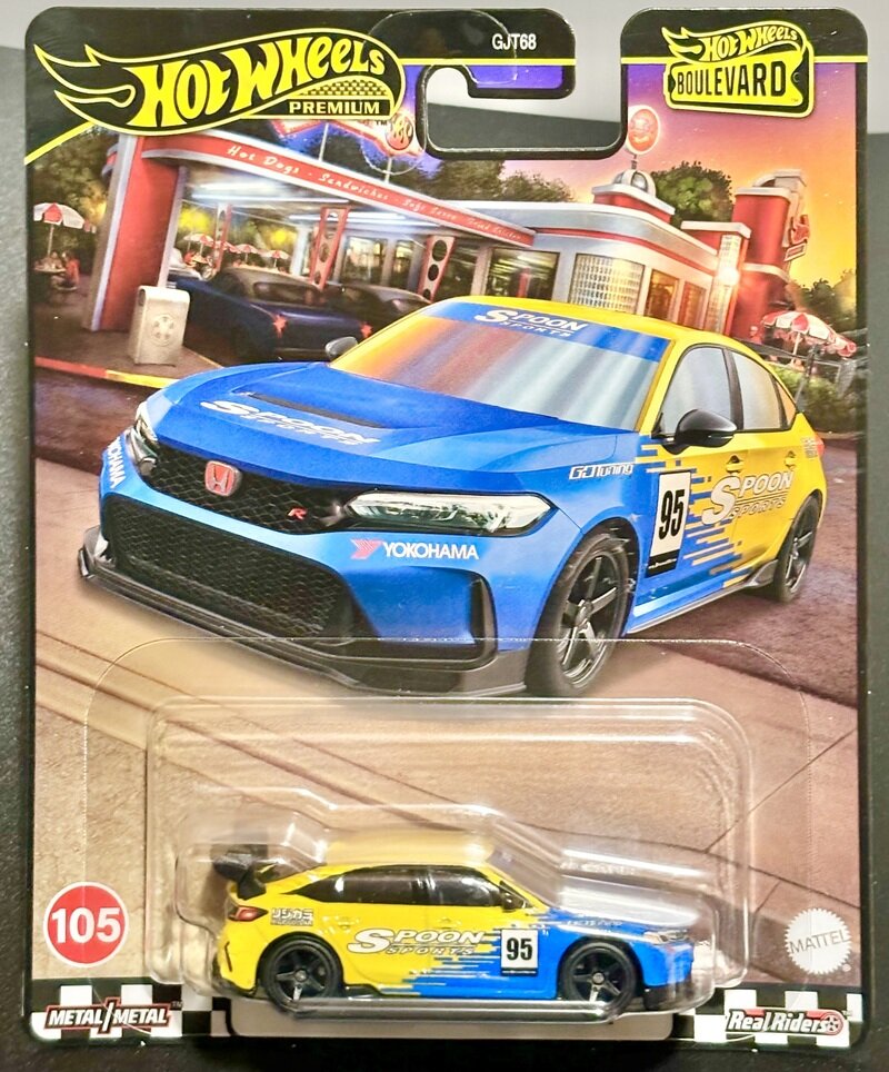 HOT WHEELS 【BOULEVARD】　24 HONDA CIVIC TYPE-R