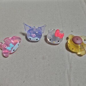 サンリオキャラクターズ　ファッションリングクリア