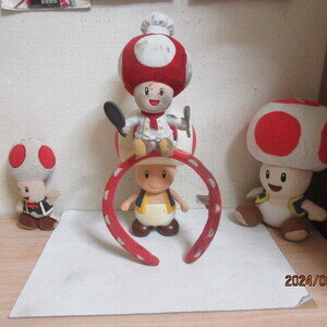 ユニバーサルスタジオジャパン スーパー・ニンテンドー・ワールド シェフキノピオ カチューシャ