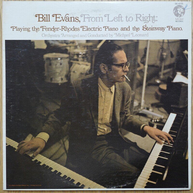 Bill Evans / From Left To Right (US, MGM Records, SE-4723) <1970>