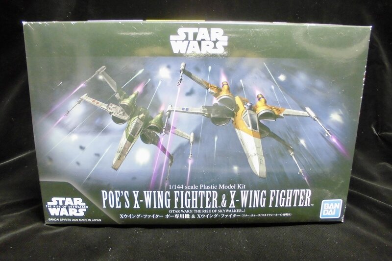 ●1/144 POE’S X-WING FIGHTER & X-WING FIGHTER (STAR WARS:THE RISE OF SKYWALKER)