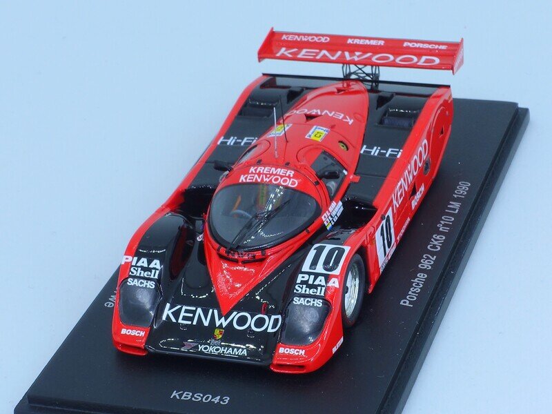 Porsche 962CK6 #10 1990 LeMans24H　(Spark 1/43)
