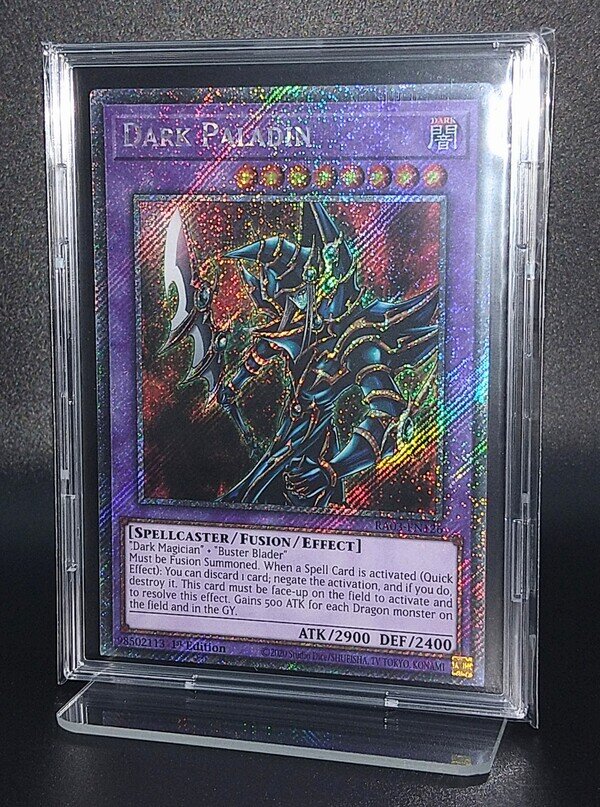 米版〉「DARK PALADIN」 RA03-EN126 プラチナムシークレットレア
