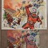 ウルトラマン・帰ってきたウルトラマン・板橋しゅうほうさんの肉筆イラスト原画・その1