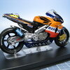 RC211v Valentino Rossi 2002 1/24 Deagostini Champion Bike #1 HONDA  ホンダ ロッシ デアゴスティーニ ミニカー