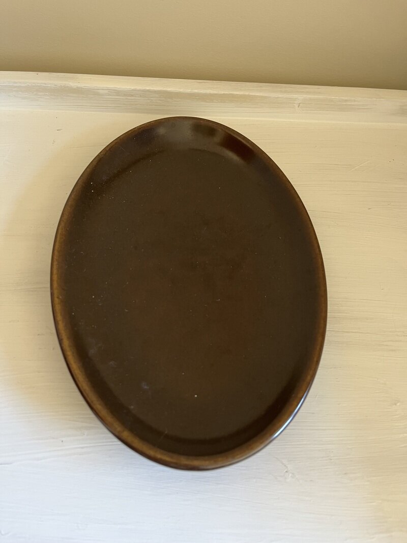 Crown Lynn Oval plate