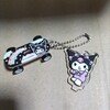サンリオキャラクターズ　アクリルスケボーチャーム(クロミちゃん·その1)