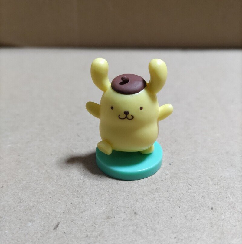 サンリオキャラクターズ　チョコエッグ(ポムポムプリン)