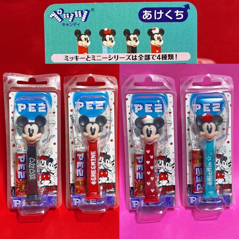 PEZ/ミッキーとミニー#(2021)森永版