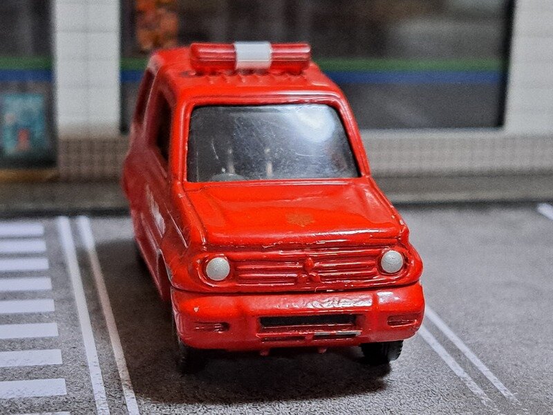 トミカ DX R/Cトミカトレーラーセット 三菱・パジェロJr. 消防指揮車