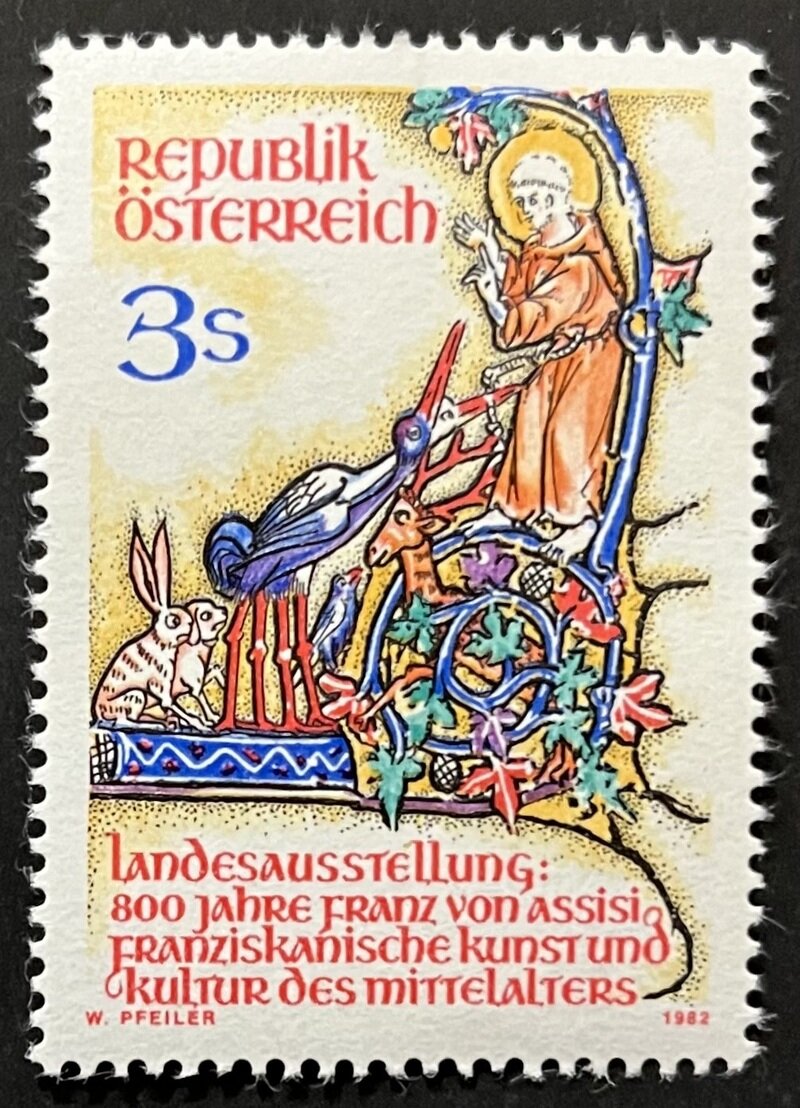 Exhibition "800 Years Francis of Assisi", Krems (Mi:AT 1703)