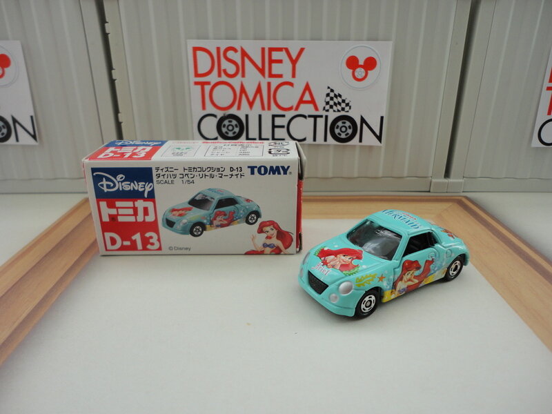 1/54 DISNEY TOMICA COLLECTION D-13 ダイハツ コペン リトル･マーメイド