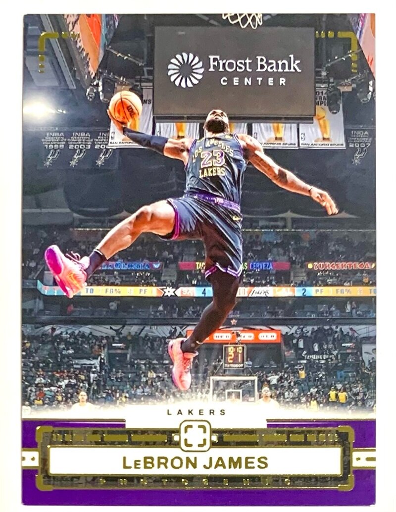2023-24 Panini Photogenic Basketball Base Diamond 41 Lebron James - Los angels Lakers