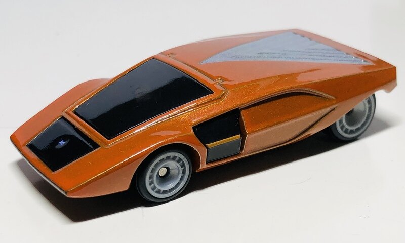 2025 Hot Wheels Premium LANCIA STRATOS ZERO Hammer Drop 2/5